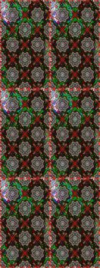 Raster illüstrasyonu. Kusursuz Tony kumaş deseni. Küçük çiçekteki sevimli çiçek deseni. Modaya uygun kumaş deseni.