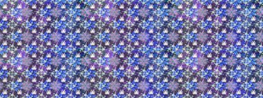 Çiçekli çiçek deseni, suluboya. Raster deseni. Süslü kumaş deseni.