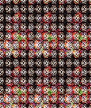 Raster illüstrasyonu. Eskiz geçmişi. Kumaş, tekstil, duvar kağıdı baskısı için. Eski usul. Tomurcukları papatya çiçekleri olan sevimli bir çiçek deseni. Miles Fleur, dandik süs.