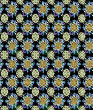 Küçük çiçekte güzel bir desen. Çiçekli yaz çiçekleri. Motley illüstrasyonu. Küçük renkli çiçekler. Kusursuz. Moda baskıları için zarif bir şablon.