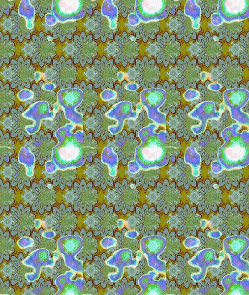 Raster stili kumaş deseni. Çiçekler suluboya çizim deseni.