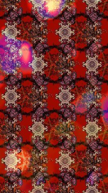 Renkli çiçekler. Küçük çiçekte sevimli çiçek deseni var..