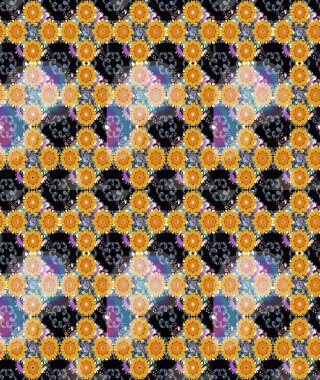 Güzel çiçek deseni. Düz Çiçek Elementleri Tasarımı. Sarı renkli çiçekler. Renkli Bahar Teması çizim şablonu.