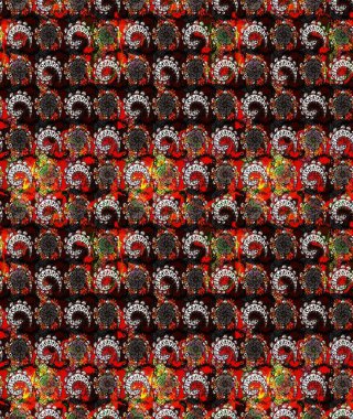 Düz Çiçek Elementleri Tasarımı. Güzel çiçek deseni. Renkli Bahar Teması eskiz kalıbı. Siyah renkte çiçekler.