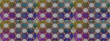 Hediye ambalaj kağıdı, tebrik kartları, posterler ve pankart tasarımı. Raster düz çiçekleri pürüzsüz desen. Gri ve kahverengi renkte çiçekler.