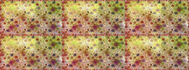 Düz Çiçek Elementleri Tasarımı. Çiçekler bej ve nötr renklerde. Sevimli çiçek raster deseni. Renkli Bahar Teması Kusursuz Arkaplan.