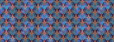 Hoş bir çiçek geçmişi var. Raster illüstrasyonu. Küçük bir çiçekte eskiz deseni. Güzel kumaş deseni.