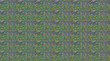 Yeşil renkli çiçekler. Yumuşak, yaz çiçekli arka plan. Raster çiçek desenli ve çiçekli..