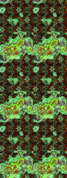 Raster suluboya çiçek deseni, narin çiçekler, yeşil ve kahverengi çiçekler, tebrik kartı şablonu. Güzel kumaş deseni.