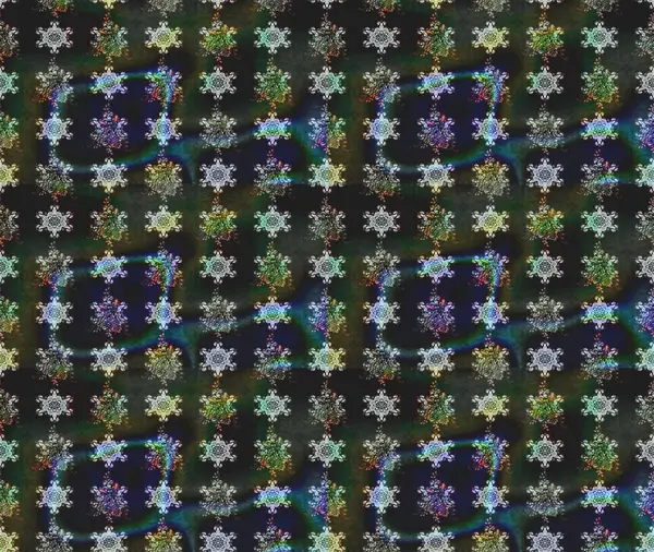 Raster illüstrasyonundaki çiçek desenli çizim. Raster illüstrasyonu. Gri renklerde. Güzel kumaş deseni.