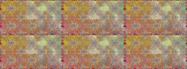 Yaz tema Dikişsiz desen arka plan rengi. Trendy sorunsuz çiçek deseni içinde Raster resim. Güzel kumaş deseni. Düz çiçek öğeleri tasarım.