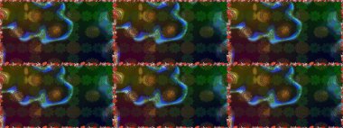 Renkli Bahar Temalı Kusursuz Arkaplan. Raster Modaya uygun kumaş deseni. Kahverengi ve gri renkli şirin çiçek desenleri. Düz Çiçek Elementleri Tasarımı.