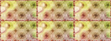 Suluboya kusursuz desen. Çiçek izi. Suluboya stilinde bej ve nötr renkte çiçekler.