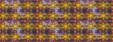 Kahverengi renkli çiçekler. Yumuşak, yaz çiçekli arka plan. Raster çiçek desenli ve çiçekli..