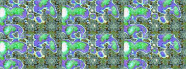 Güzel kumaş deseni. El çizimi. Çiçekler, dallar, bitkiler ve çiçekler. Raster illüstrasyonu.