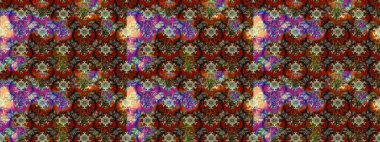 Raster illüstrasyonundaki çiçek desenli çizim. Suluboya tarzında renkler üzerine çiçekler.