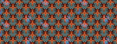 Düz Çiçek Elementleri Tasarım Raster illüstrasyonu. Çiçekli çiçek deseni, suluboya. Renkli çiçekler. Renkli Bahar Teması Eskiz Şablonu.