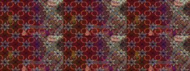 Küçük çiçekteki sevimli çiçek deseni. Kahverengi renkte çiçekler.