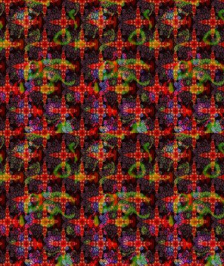 Kahverengi renkli çiçekler. Çiçekli karalama şeklinde Raster çiçek deseni. Nazikçe, güzel çiçek arkaplanı..