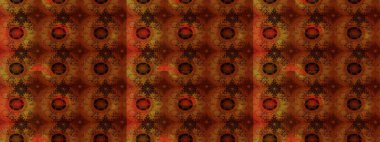 Kahverengi çiçekli bahar çiçekleri. Motley illüstrasyonu. Küçük renkli çiçekler. Küçük çiçekte güzel bir desen. Moda baskıları için zarif bir şablon.