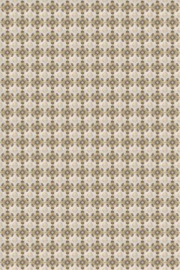 Gri ve nötr renklerde altın. Dekoratif simetri arabesk. Ortaçağ çiçek desenleri. Doğum günü kartı, davetiye ya da afiş için iyidir. Raster illüstrasyonu.