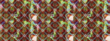 Yatak çarşafları, ceket, paket tasarımı, kumaş ve moda kavramları için tekstil baskısı. Eskiz modeli etnik tasarım. Çiçekleri, deniz kabukları, mandalaları ve suluboya efektleri olan deniz altyapısı.