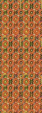 Kahverengi renkte Royal retro. Kart, duvar kağıdı, ambalaj ve tekstil için klasik tasarım. Altın şablon. Raster illüstrasyonu. Kusursuz desenli altın elementler. Çiçeksel klasik doku.