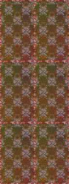 Kabile sanatı boho baskısı, klasik çiçek arkaplanı. Soyut etnik raster kusursuz desen. Arkaplan dokusu, duvar kağıdı, kahverengi ve bej renkli çiçek teması.