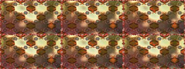 Rasterleştirme Trendy kumaş deseni. Şirin çiçekler. Kesintisiz çizgi deseni.