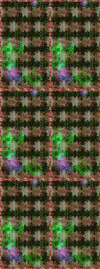 Güzel kumaş deseni. Bahar çiçekli, dikişsiz, sevimli çiçek deseni. Raster illüstrasyonu.