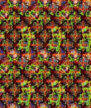 Çiçek desenli raster, siyah çizgi grafik desenli soyut raster arkaplan. Modern stil dokusu.