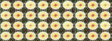 Çiçek desenli raster, yeşil çizgi grafik desenli soyut raster arkaplan. Modern stil dokusu.