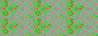 Zentangle soyut çiçekleri. Karalama çiçeği. Raster illüstrasyonu. Güzel kumaş deseni. Renkli Bahar Teması eskiz kalıbı. Düz Çiçek Elementleri Tasarımı.