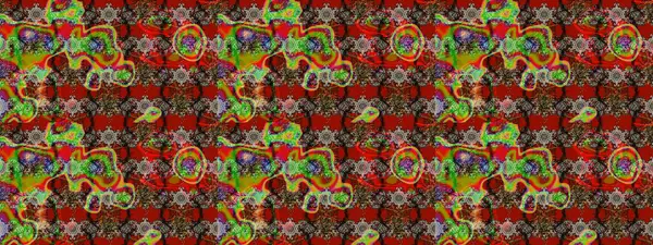 Renkli tekstil tarzında. Çiçek duvar kâğıdı. Çiçek arkaplan. Renkli çizim kalıbı. Raster illüstrasyonu.