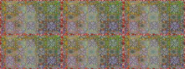 Abstract ethnic raster seamless pattern. Background texture, wallpaper, floral theme in gray and neutral colors. Tribal art boho print, vintage flower background.