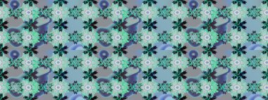 Çizim kalıbı. Organik motif arka planı. Raster illüstrasyonu. Ultraviyole kumaş deseni.