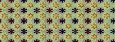 Sketch Floral Pattern in Raster illustration. Fancy fabric pattern. Colour Spring Theme sketch pattern Background. Flat Flower Elements Design.