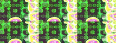 Raster Güzel kumaş deseni. Raster suluboya deseni, narin çiçekler, yeşil ve kahverengi çiçekler, tebrik kartı şablonu..