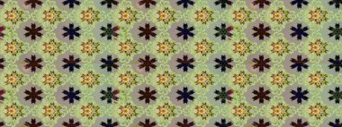 Sketch Floral Pattern in Raster illustration. Fancy fabric pattern. Colour Spring Theme sketch pattern Background. Flat Flower Elements Design.