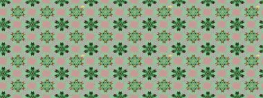 Sevimli çiçek raster deseni. Modaya uygun kumaş deseni. Renkli Yaz Temalı eskiz kalıbı. Düz Çiçek Elementleri Tasarımı.