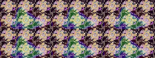 Raster illüstrasyonu. Çiçekli güzel suluboya desen. Bej renklerde.