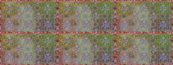 Abstract ethnic raster seamless pattern. Background texture, wallpaper, floral theme in gray and neutral colors. Tribal art boho print, vintage flower background.