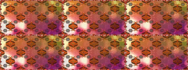 Kahverengi ve turuncu renkli çiçekler. Sevimli çiçek raster deseni. Renkli Yaz Temalı Kusursuz Arkaplan. Düz Çiçek Elementleri Tasarımı.