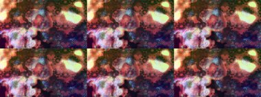 Düz Çiçek Elementleri Tasarımı. Renkli Yaz Temalı eskiz kalıbı. Kahverengi renkli çiçekler. Raster illüstrasyonunda çiçek deseni çizimi.