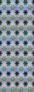 Tekstil tasarımı için doğal renklerde geleneksel halk çiçekleri buketi. Üzerinde gelincikler ve vadi zambakları olan renkli çiçek desenli nakış..