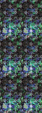 Küçük çiçekteki sevimli çiçek deseni. Gri renkli çiçekler.