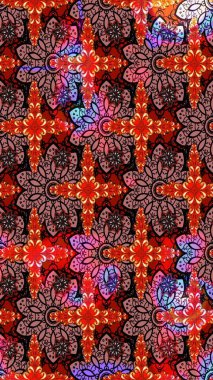 Çiçek arkaplanlı soyut zarafet eskiz deseni. Raster Güzel kumaş deseni.