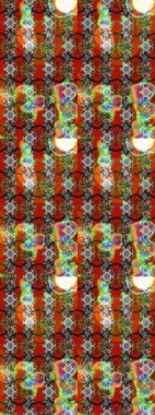 Poster ya da kapak için arka plan. Davetiye ve kartpostal tasarımı için dekoratif çiçek unsurları. Şirin, zarif çiçekler Raster illüstrasyonu. Tekstil için figür. Yapraklı çizim deseni.