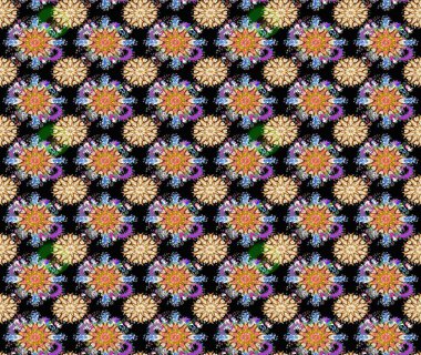 Davetiye ve kartpostal tasarımı için dekoratif çiçek unsurları. Tekstil için figür. Yapraklı çizim şekli. Şirin, zarif çiçekler Raster illüstrasyonu. Poster veya kapak için arkaplan.