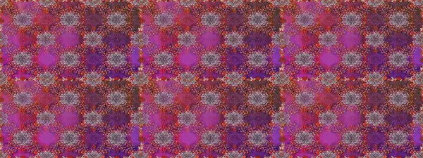 Çiçek duvar kâğıdı. Raster illüstrasyonu. Çiçek arkaplan. Mor ve kahverengi renkli şirin tekstil. Renkli, pürüzsüz desen.